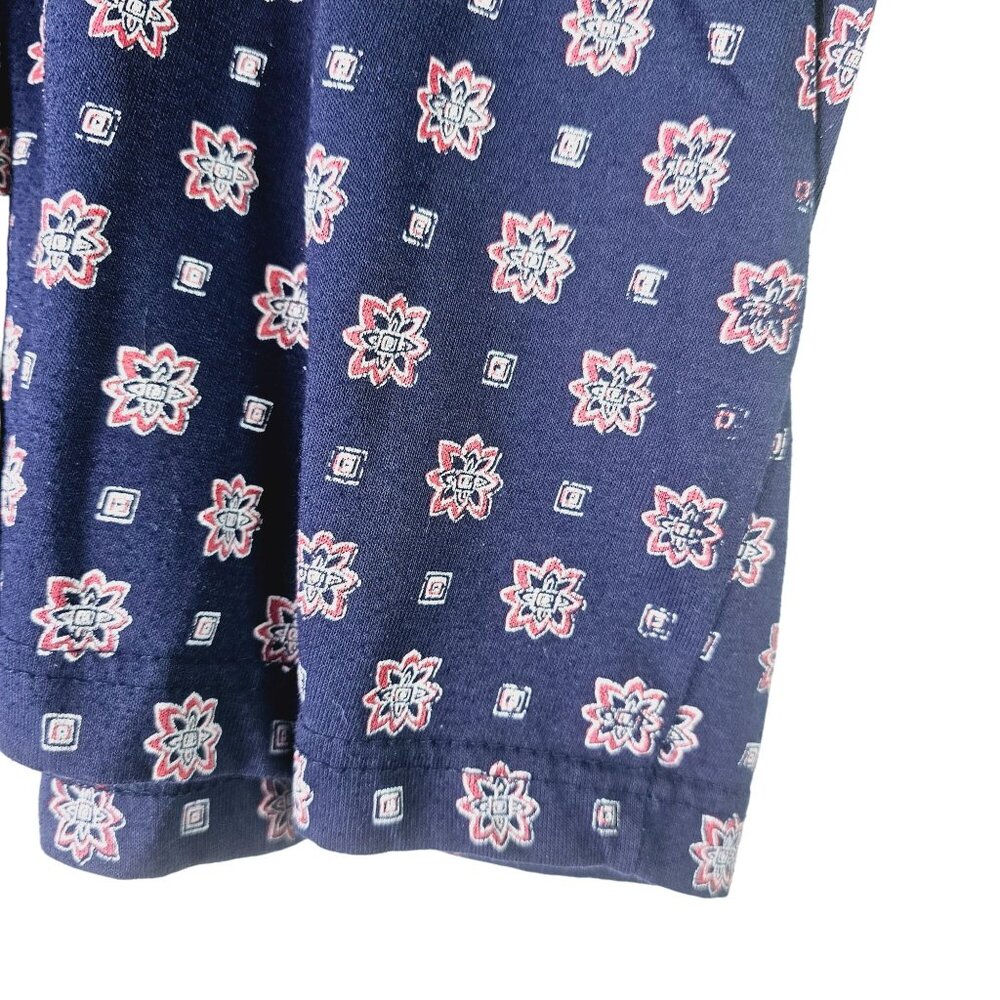 Vtg Original Venezia Sportswear Lane Bryant Floral Burst Short Waist Top, 18/20 - Picture 3 of 7
